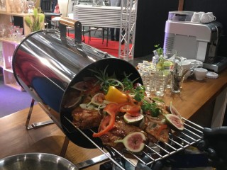 Targi Horeca 2018 w Krakowie. Stoisko Godkowie, wędzarki, grille i patelnie Muurikka