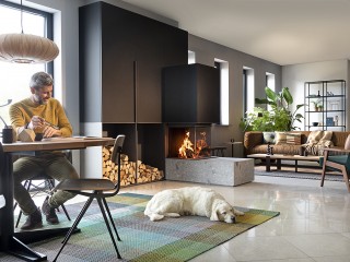 Kalfire kominek na drewno W53-50R